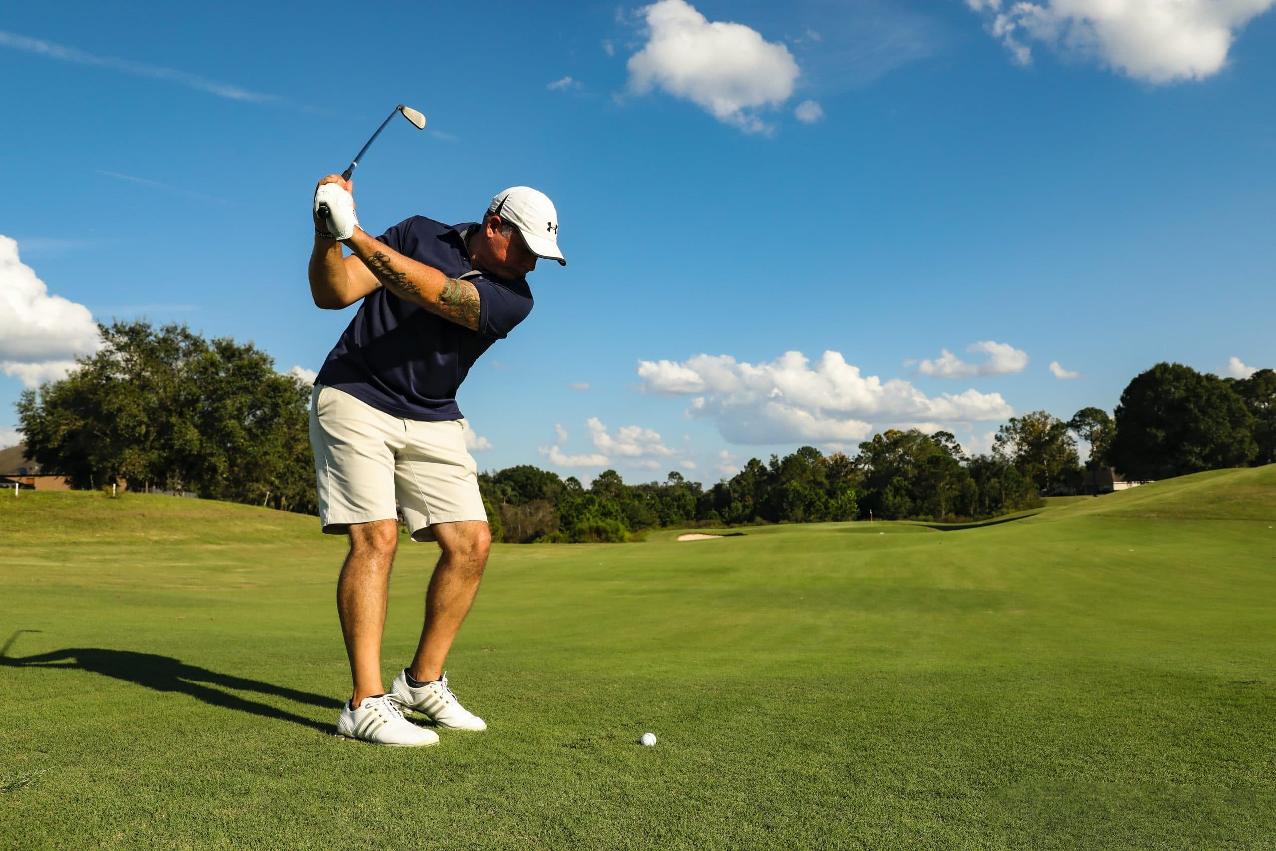 Patient returned to golf after knee replacement